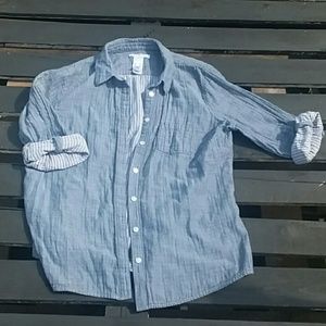 Liz Claiborne chambray top